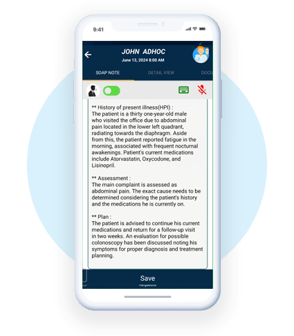 AI-Medical-Dictation-App-Note